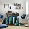 image:imageNautica  Queen Size Comforter Set with Matching ShamBellecastle Bay PineNavy