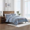 image:imageNautica  Queen Size Comforter Set with Matching ShamBradlee Blue