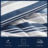 image:imageNautica  Queen Size Comforter Set with Matching ShamBradlee Blue
