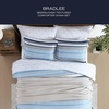 image:imageNautica  Queen Size Comforter Set with Matching ShamBradlee Blue