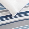 image:imageNautica  Queen Size Comforter Set with Matching ShamBradlee Blue