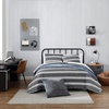 image:imageNautica  Queen Size Comforter Set with Matching ShamCraver BlackWhite