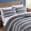 image:imageNautica  Queen Size Comforter Set with Matching ShamCraver Grey