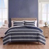 image:imageNautica  Queen Size Comforter Set with Matching ShamCraver Navy