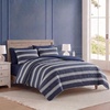 image:imageNautica  Queen Size Comforter Set with Matching ShamCraver Navy