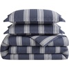 image:imageNautica  Queen Size Comforter Set with Matching ShamCraver Navy