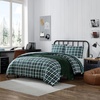 image:imageNautica  Queen Size Comforter Set with Matching ShamNorthsail Plaid Navy
