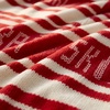 image:imageNautica  Soft Twin Size Blanket for Bed amp Couch Cozy BeddingApres Ski Red