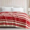 image:imageNautica  Soft Twin Size Blanket for Bed amp Couch Cozy BeddingApres Ski Red