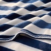 image:imageNautica  Soft Twin Size Blanket for Bed amp Couch Cozy BeddingAwning Stripe Blue