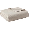 image:imageNautica  Soft Twin Size Blanket for Bed amp Couch Cozy BeddingBaird Beige
