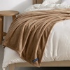 image:imageNautica  Soft Twin Size Blanket for Bed amp Couch Cozy BeddingBrown