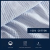 image:imageNautica  Soft Twin Size Blanket for Bed amp Couch Cozy BeddingChevron Light Blue