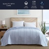 image:imageNautica  Soft Twin Size Blanket for Bed amp Couch Cozy BeddingChevron Light Blue