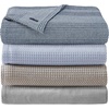 image:imageNautica  Soft Twin Size Blanket for Bed amp Couch Cozy BeddingChevron Light Brown