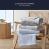 image:imageNautica  Soft Twin Size Blanket for Bed amp Couch Cozy BeddingChevron Light Brown