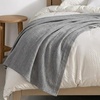 image:imageNautica  Soft Twin Size Blanket for Bed amp Couch Cozy BeddingGrey