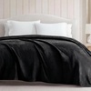 image:imageNautica  Soft Twin Size Blanket for Bed amp Couch Cozy BeddingSolid Black