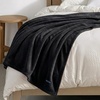 image:imageNautica  Soft Twin Size Blanket for Bed amp Couch Cozy BeddingSolid Black