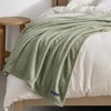 image:imageNautica  Soft Twin Size Blanket for Bed amp Couch Cozy BeddingSolid Green