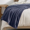 image:imageNautica  Soft Twin Size Blanket for Bed amp Couch Cozy BeddingSolid Navy