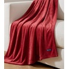 image:imageNautica  Soft Twin Size Blanket for Bed amp Couch Cozy BeddingSolid Red