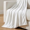image:imageNautica  Soft Twin Size Blanket for Bed amp Couch Cozy BeddingSolid White