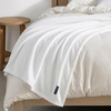 image:imageNautica  Soft Twin Size Blanket for Bed amp Couch Cozy BeddingSolid White