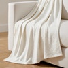 image:imageNautica  Soft Twin Size Blanket for Bed amp Couch Cozy BeddingWhite