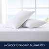image:imageNautica  Standard Cotton Percale Pillowcase Set 2PackSolid White