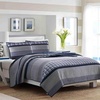 image:imageNautica  Standard Quilted Sham Reversible Cotton Bedding 20 x 26Adelson Blue