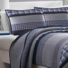 image:imageNautica  Standard Quilted Sham Reversible Cotton Bedding 20 x 26Adelson Blue