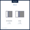 image:imageNautica  Standard Quilted Sham Reversible Cotton Bedding 20 x 26Swale Navy