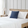 image:imageNautica  Textured Decorative Throw Pillow with Zipper 20 x 20Wave Texture Blue