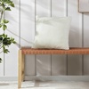 image:imageNautica  Textured Decorative Throw Pillow with Zipper 20 x 20Wave Texture White