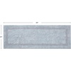 image:imageNautica  Tufted Cotton Bath Runner Soft amp Absorbent Bath Rug 22 x 60Peniston Blue