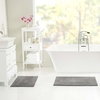 image:imageNautica  Tufted Cotton Bath Runner Soft amp Absorbent Bath Rug 22 x 60Peniston Dark Grey