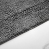 image:imageNautica  Tufted Cotton Bath Runner Soft amp Absorbent Bath Rug 22 x 60Peniston Dark Grey