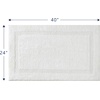 image:imageNautica  Tufted Cotton Bath Runner Soft amp Absorbent Bath Rug 22 x 60Peniston White