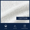 image:imageNautica  Tufted Cotton Bath Runner Soft amp Absorbent Bath Rug 22 x 60Peniston White