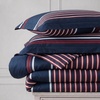 image:imageNautica  Twin Duvet Cover Set Soft Woven Cotton Bedding with a Breathable amp MediumWeight Feel 2Piece Bed Set with Matching Pillowcase Mineola NavyKing
