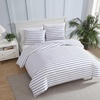 image:imageNautica  Twin Duvet Cover Set with Sham Soft amp Lightweight BeddingBrenton Stripe Navy