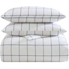 image:imageNautica  Twin Duvet Cover Set with Sham Soft amp Lightweight BeddingPlot Blue