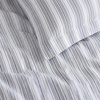 image:imageNautica  Twin Duvet Cover Set with Shams Cotton Button ClosureBeaux Stripe Blue