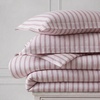 image:imageNautica  Twin Duvet Cover Set with Shams Cotton Button ClosureColeridge Stripe Red