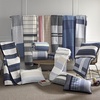 image:imageNautica  Twin Quilt Cotton Reversible Bedding Home Decor for All Seasons Tideway TanGrey TwinTwin