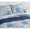 image:imageNautica  Twin Reversible 100 Cotton Quilt Set with Coordinating ShamRaeford Grey
