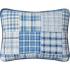 image:imageNautica  Twin Reversible 100 Cotton Quilt Set with Coordinating ShamRaeford Grey