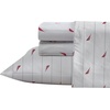 image:imageNautica  Twin Sheet Set with Fitted Sheet amp PillowcaseAudley Stripe Red
