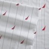 image:imageNautica  Twin Sheet Set with Fitted Sheet amp PillowcaseAudley Stripe Red
